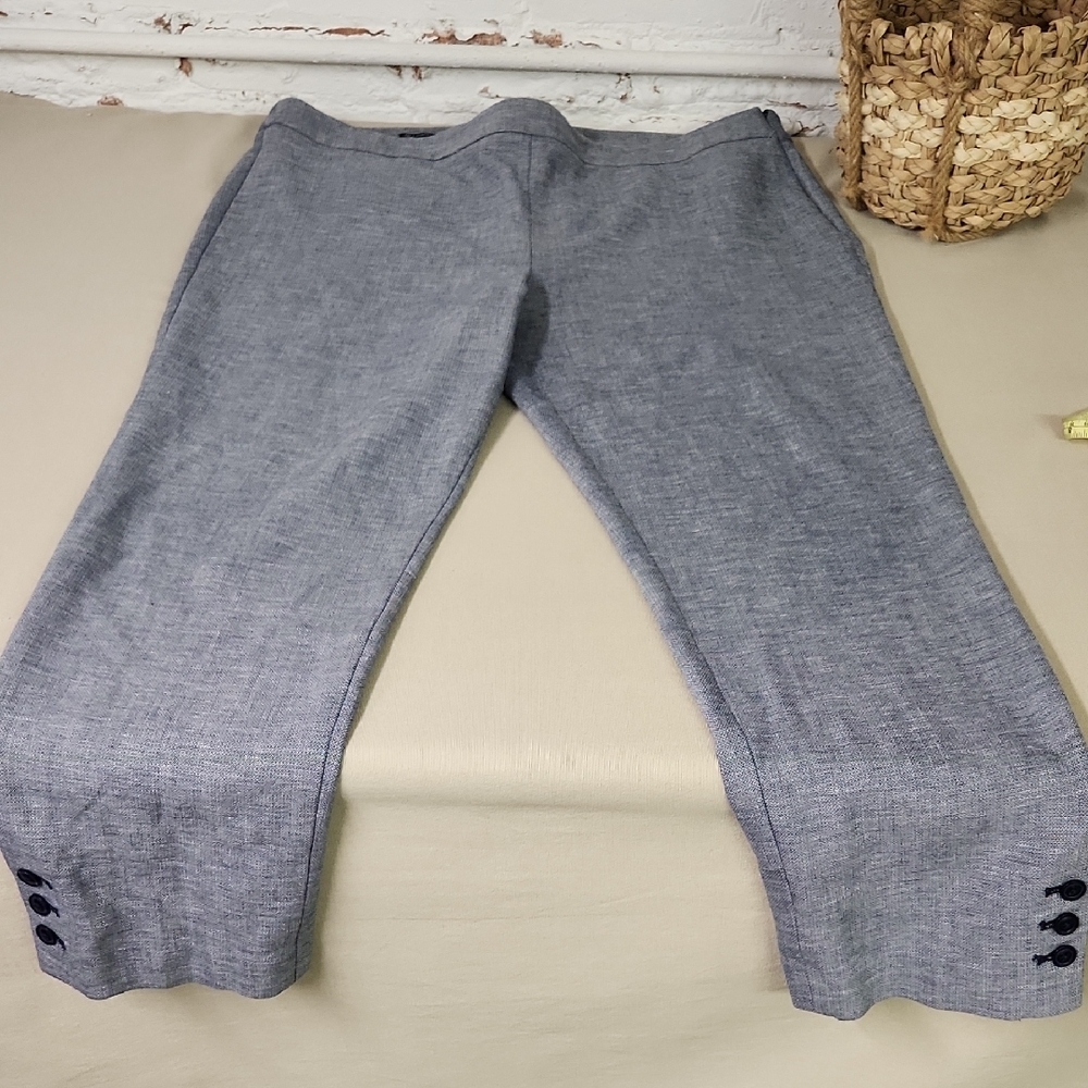 Talbots Women's Charcoal Ankle Pants